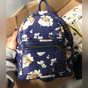 Jasmine blue mini backpack